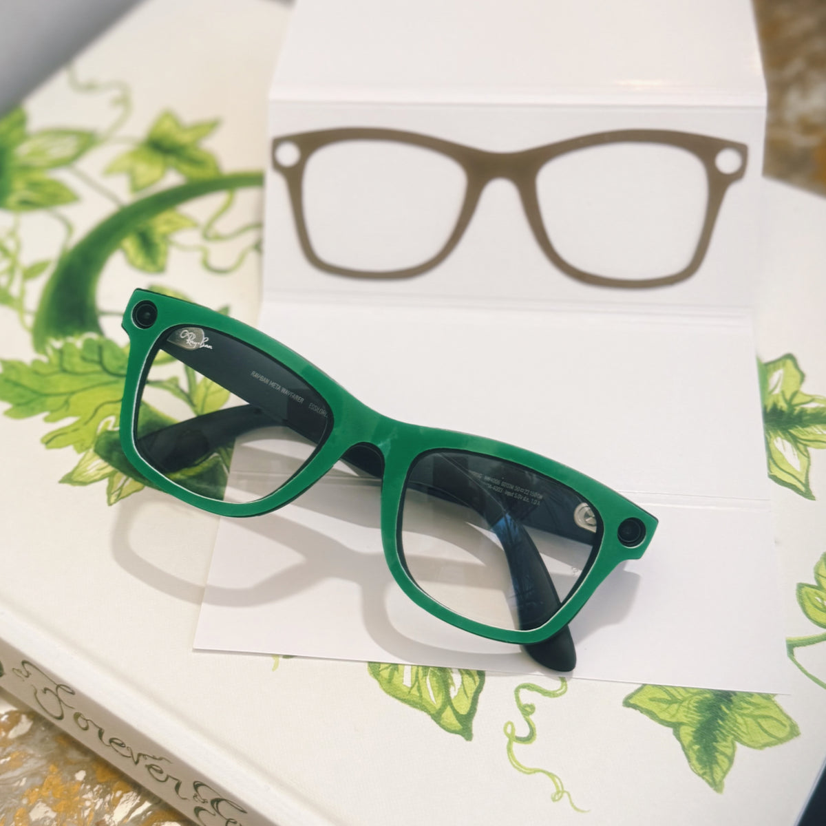 Wayfarer AI Glasses Wrap - Botanical Set