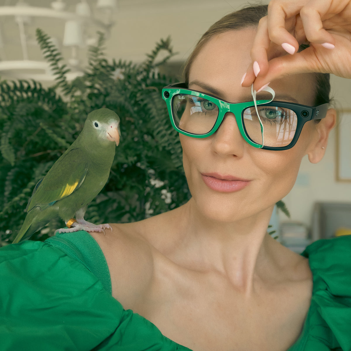 Wayfarer AI Glasses Wrap - Botanical Set