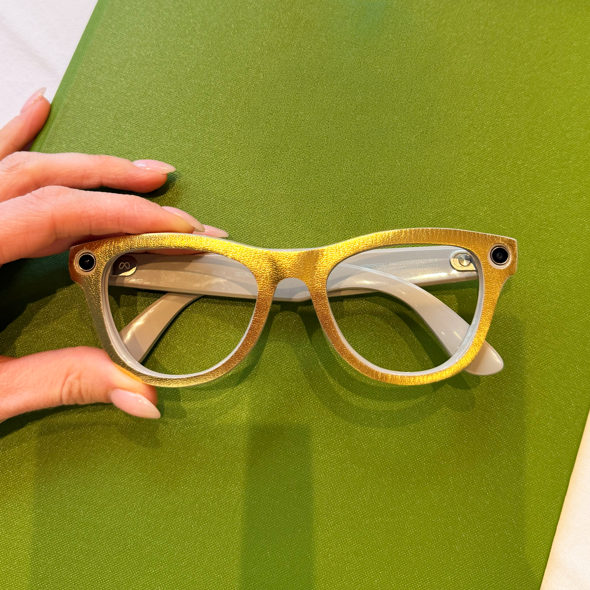 Burnished Gold | Smart Glasses Wrap (Fits Ray-Ban Meta)