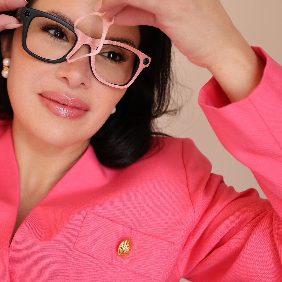 City Rosé Croc | Smart Glasses Wrap (Fits Ray-Ban Meta)