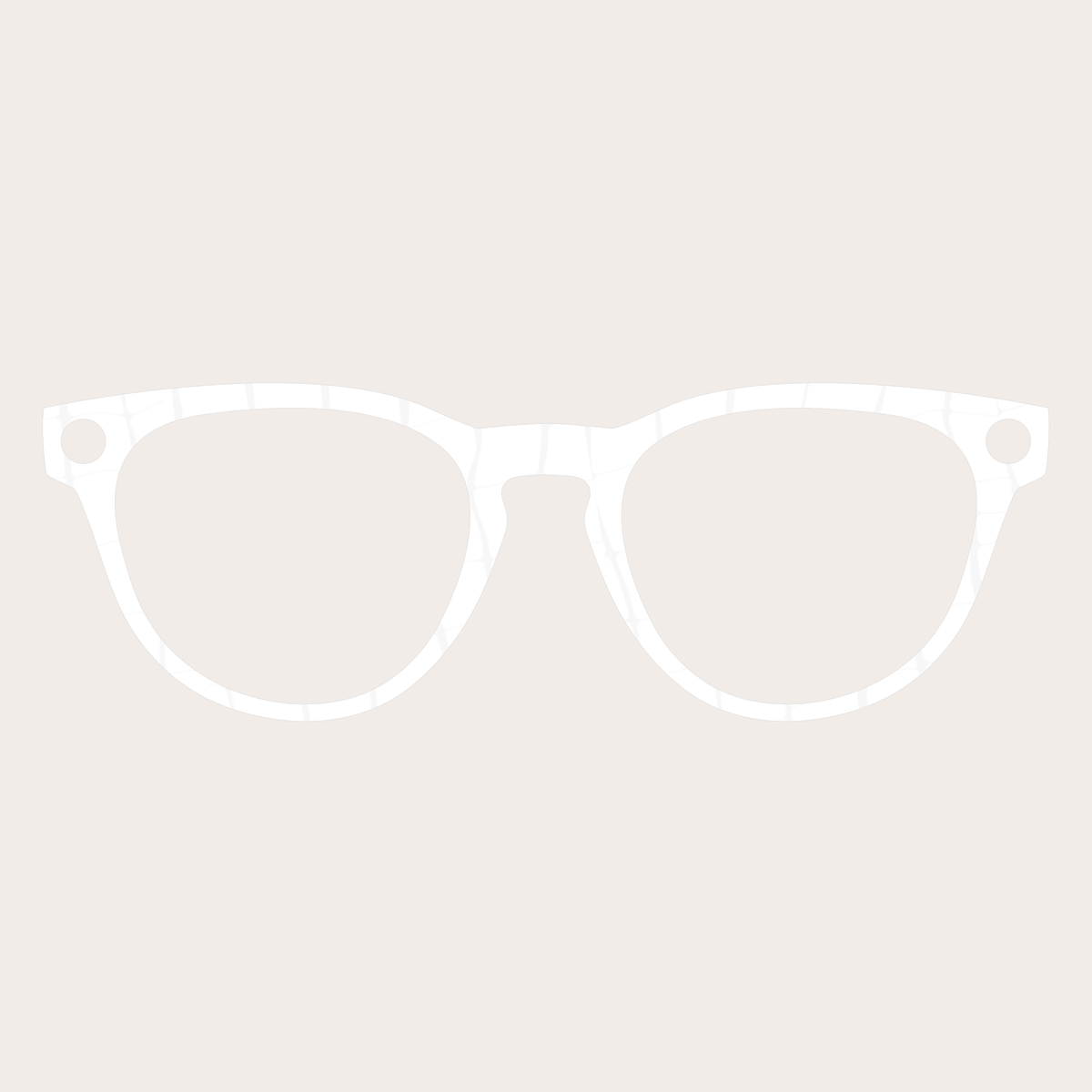Gardenia Croc | Smart Glasses Wrap (Fits Ray-Ban Meta)
