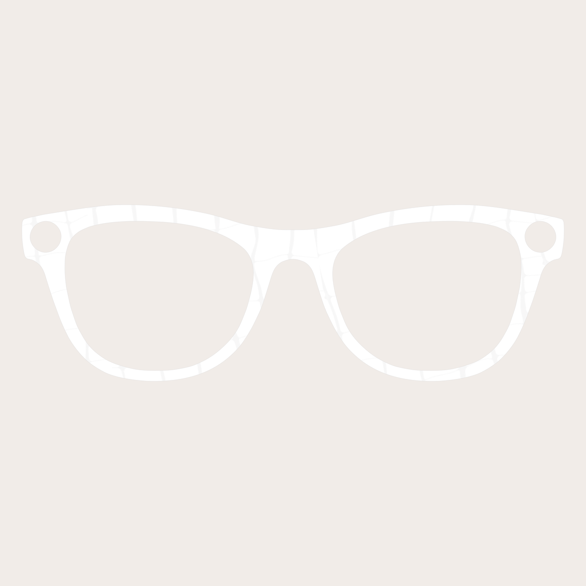 Gardenia Croc | Smart Glasses Wrap (Fits Ray-Ban Meta)