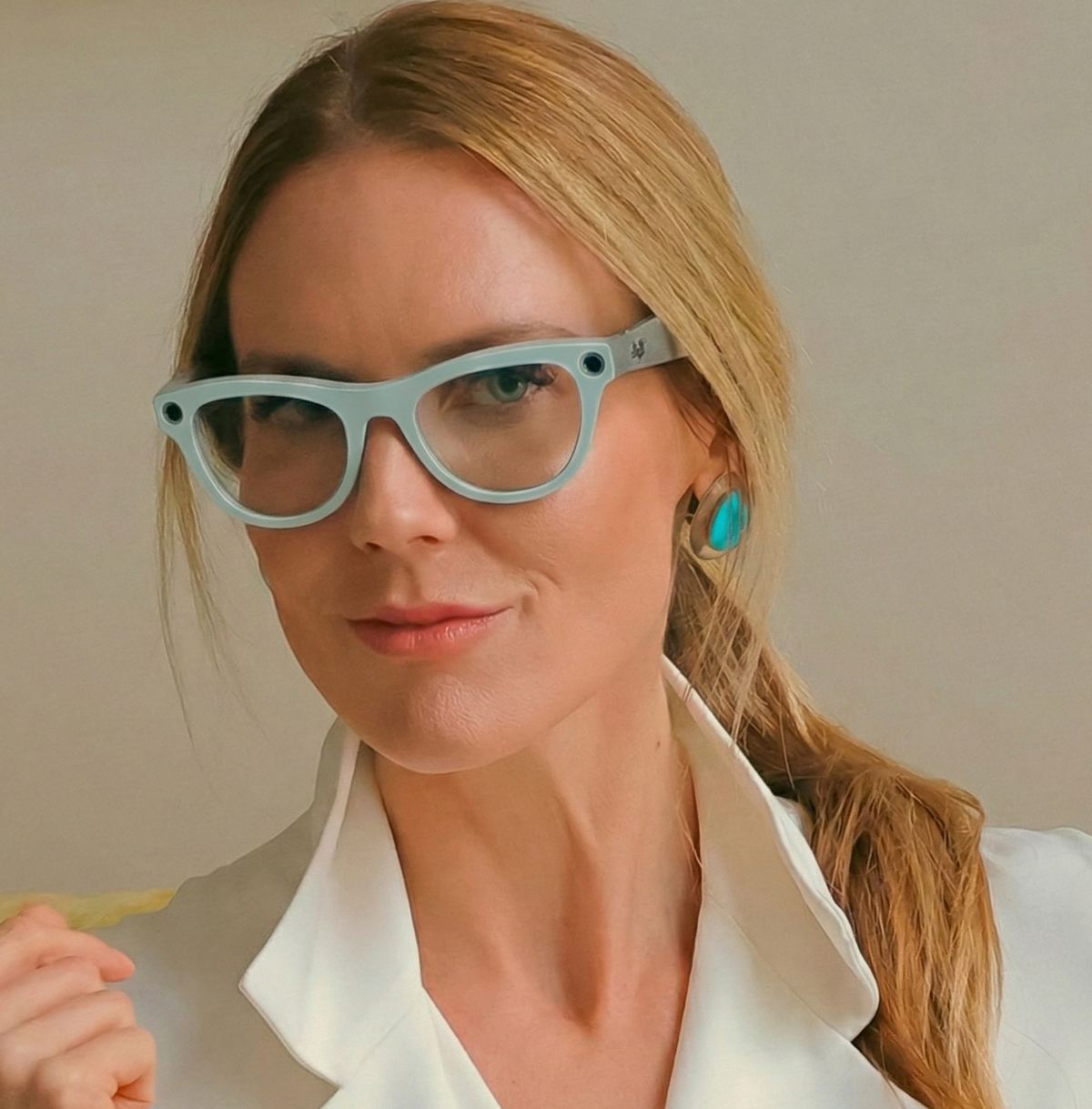 Skyler AI Glasses Wrap - Glacier Blue