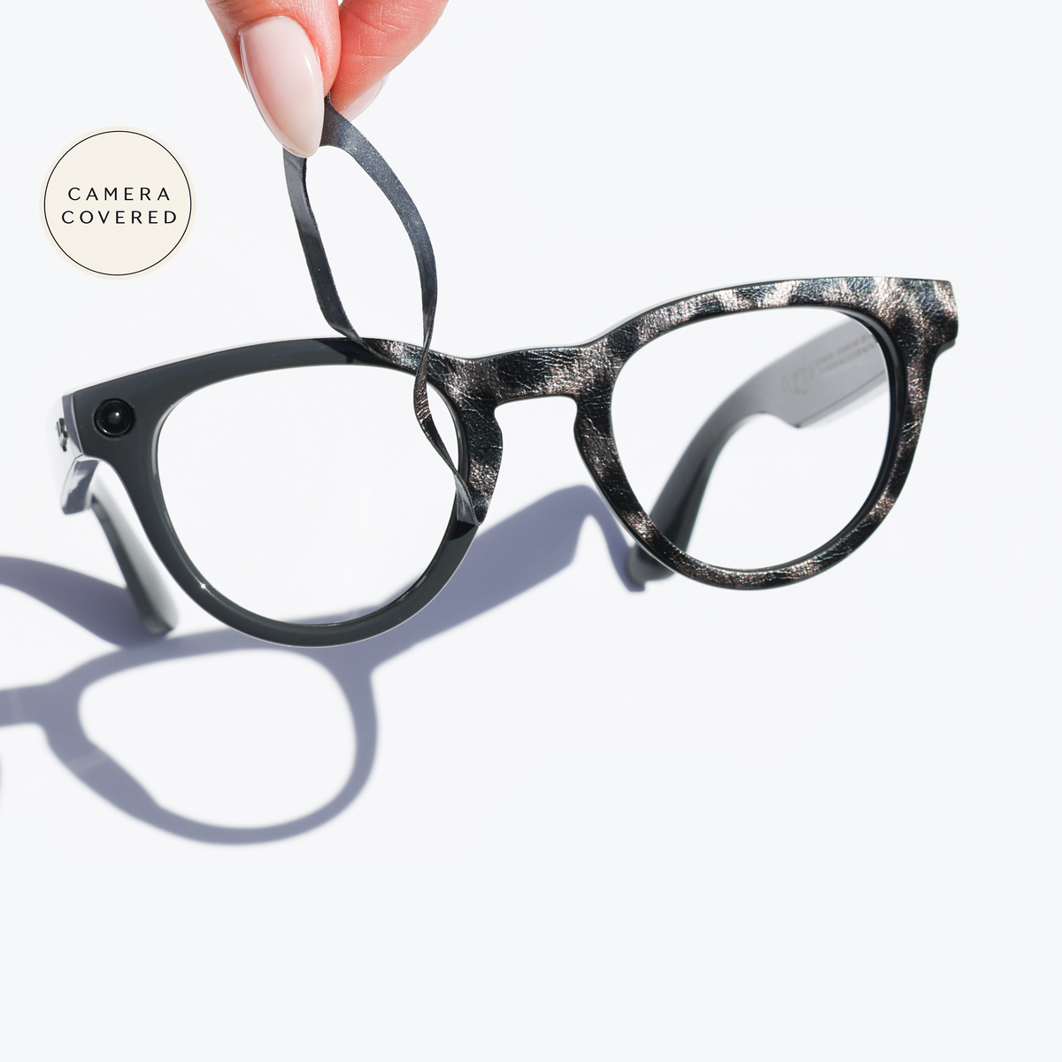 Courtesy Cover™ Steel Leo Tortoise | Smart Glasses Wrap (Fits Ray-Ban Meta)