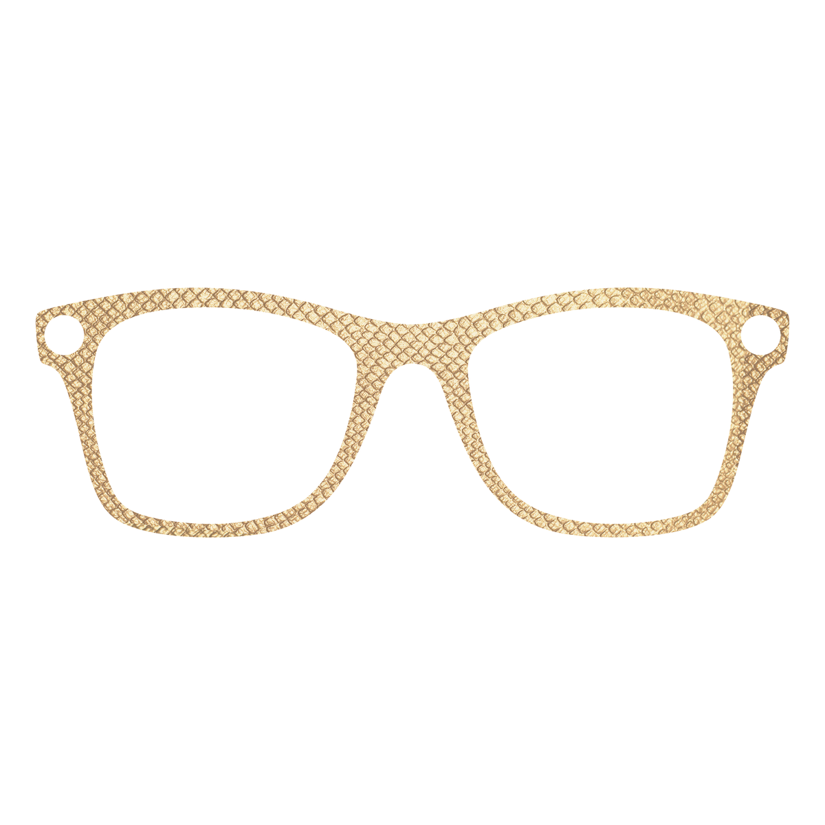 Wayfarer AI Glasses Wrap - Python Gold