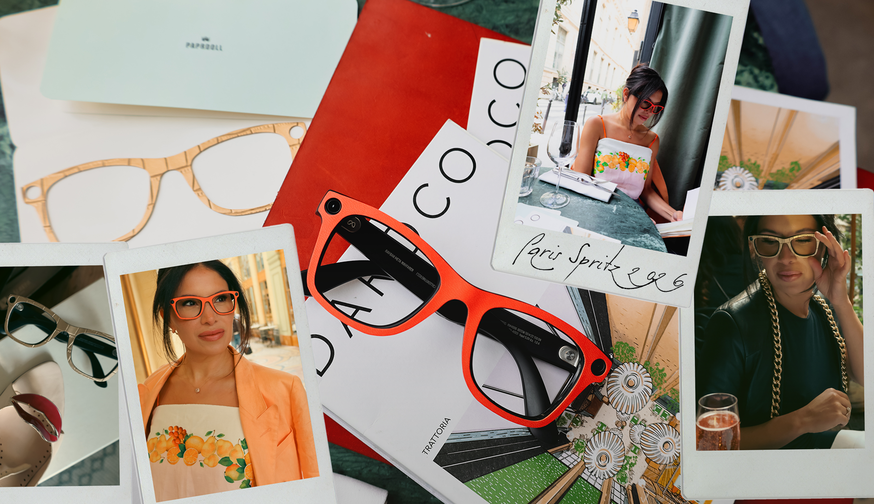 PaprDoll | AI Glasses Wraps for Ray-Ban Meta Frames