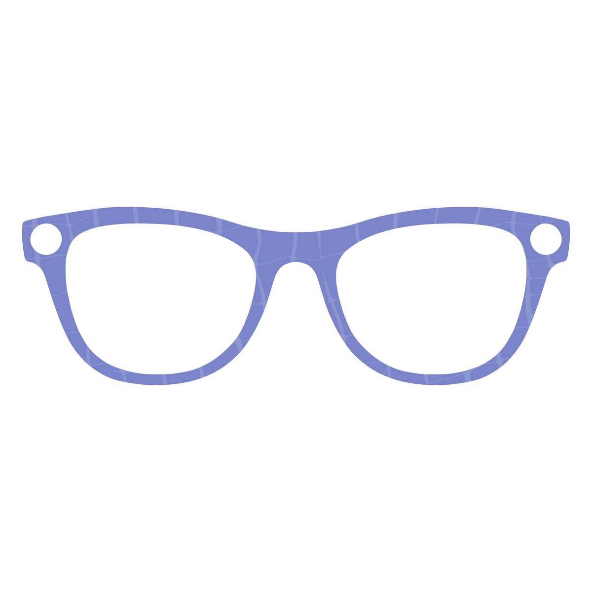 Periwinkle Croc | Smart Glasses Wrap (Fits Ray-Ban Meta)