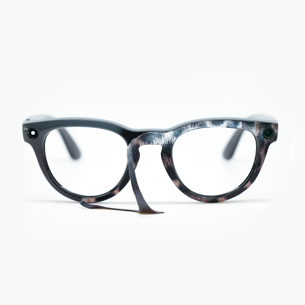 Steel Leo Tortoise | Smart Glasses Wrap (Fits Ray-Ban Meta)