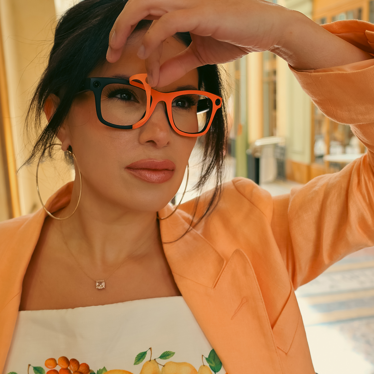Wayfarer Standard (50) AI Glasses Wrap - Paris Spritz Set