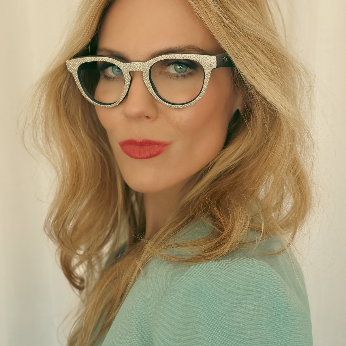 Courtesy Cover™ Candlelit Python | Smart Glasses Wrap (Fits Ray-Ban Meta)
