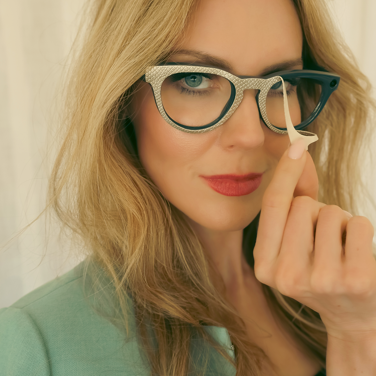 Courtesy Cover™ Candlelit Python | Smart Glasses Wrap (Fits Ray-Ban Meta)